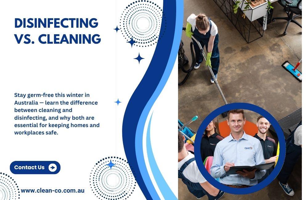 Disinfecting vs. Cleaning