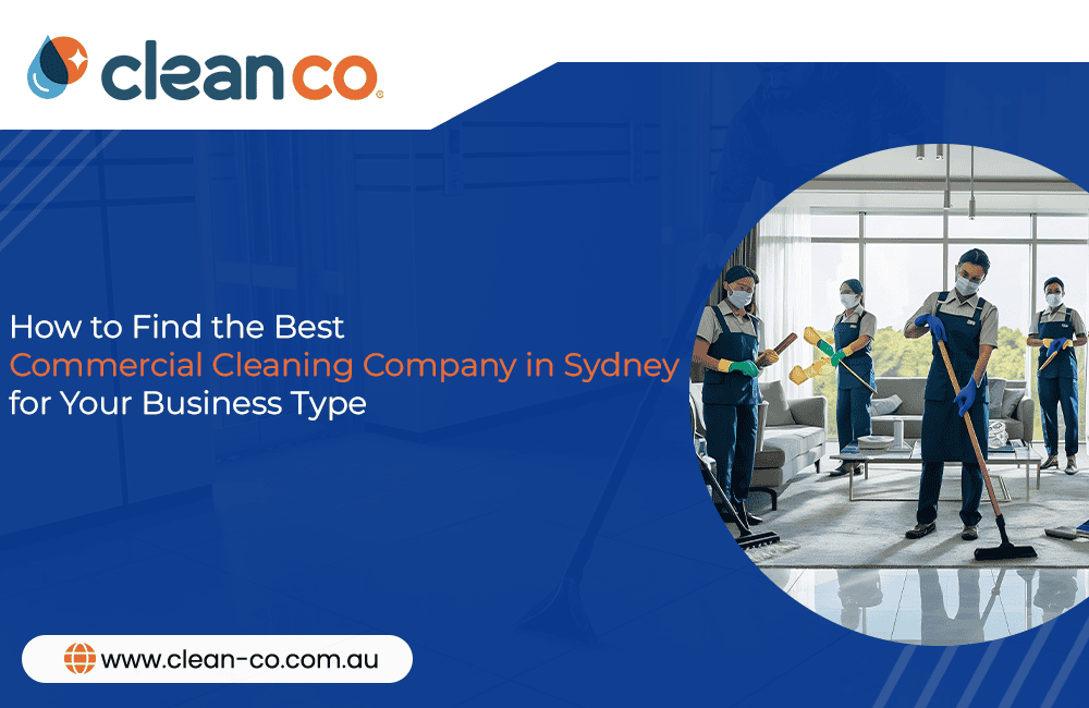 Team cleaning office space — commercial cleaning Sydney.